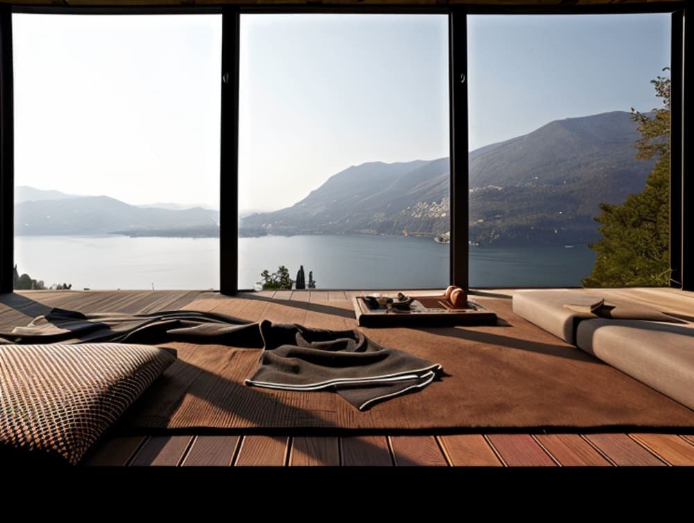 Villa ristrutturata sul lago di Como